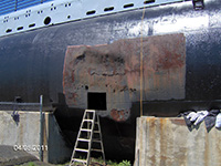 outside view of the tank