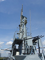 March 2009 view of periscope shears while being cleaned